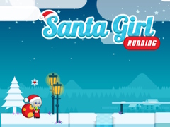 Spel Santa Girl Running