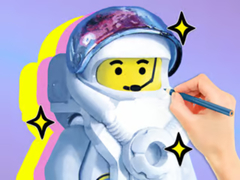 Spel Coloring Book: LEGO Astronaut