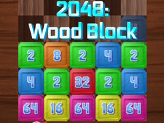 Spel 2048: Wood Block