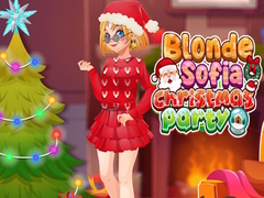 Spel Blonde Sofia: Christmas Party