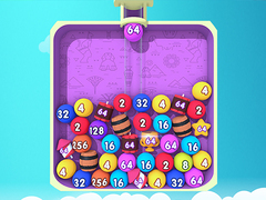 Spel Bubble Merge 2048