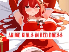 Spel Anime Girls In Red Dress Tile Puzzle