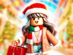 Spel Jigsaw Puzzle: Roblox Christmas Mall