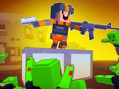 Spel Cubic Frontier: Zombie Robby