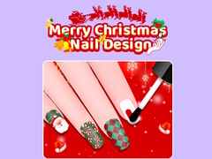 Spel Merry Christmas Nail Design