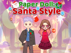 Spel Paper Doll: Santa Style