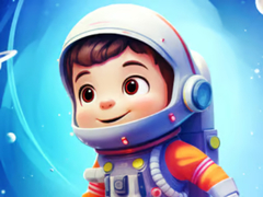 Spel Jigsaw Puzzle: Astronaut