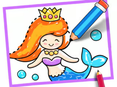 Spel Toddler Drawing: Mermaid