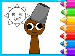 Spel Coloring Book: Sprunki Brud