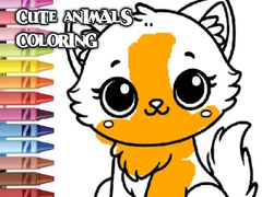 Spel Cute Animals Coloring