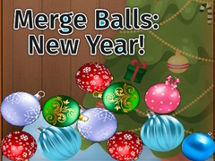 Spel Merge Balls: New Year!