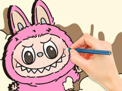 Spel Coloring Book: Labubu