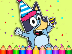 Spel Coloring Book: Bluey's Birthday