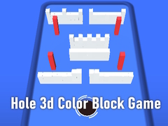 Spel Hole 3d Color Block Game