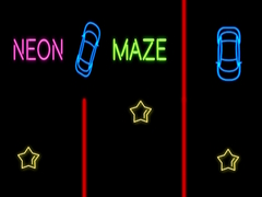 Spel Neon Car Maze