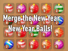 Spel Merge the New Year: New Year Balls!