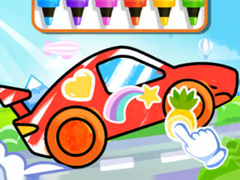 Spel Coloring Book: Racing Car