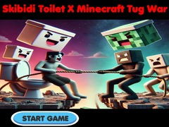 Spel Skibidi Toilet X Minecraft Tug War