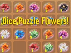 Spel Dice Puzzle Flowers!