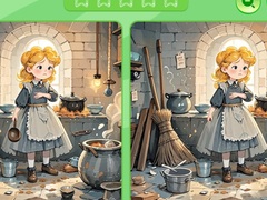 Spel Find The Differences: Cinderella