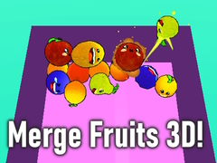 Spel Merge Fruits 3D!