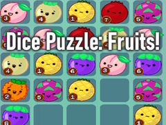 Spel Dice Puzzle: Fruits!