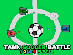 Spel Tank Soccer Battle 1 2 3 4 Player