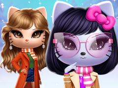 Spel Kitty Squad Winter Dress Up