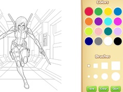Spel Wicked Coloring Book for Kids