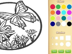 Spel Butterfly Coloring Book For Kids