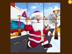 Spel Christmas Run Puzzle