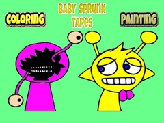 Spel Coloring Baby Sprunk tapes Painting