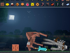 Spel Feed all the Monsters in the Mineblock