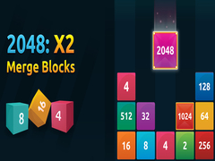 Spel 2048 X2 Merge Blocks