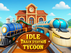 Spel Idle Train Station Tycoon