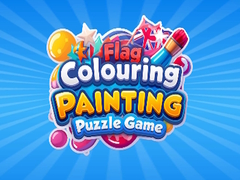 Spel Flag Paint Puzzle Game