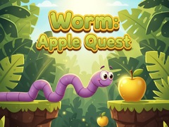Spel Worm:  Apple Quest