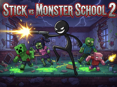 Spel Stick vs Monster School 2