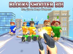 Spel Blocks Shooter 3D! Run, Shoot, Merge Weapons!