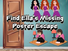 Spel Find Ella’s Missing Poster Escape