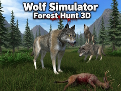 Spel Wolf Simulator Forest Hunt 3D