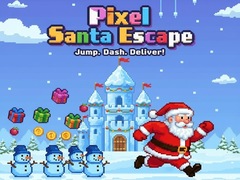 Spel Pixel Santa Escape