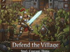 Spel Defend the village