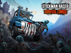 Spel Stickman Racer Survival Zombie
