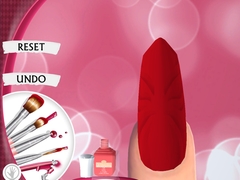 Spel Cute Nail Art Designs Game 3D