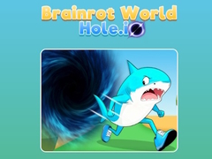 Spel Brainrot World Hole io