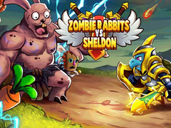 Spel Zombie Rabbits vs Sheldon