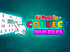 Spel 15 Puzzle - Collect numbers