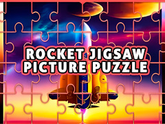 Spel Rocket Jigsaw Picture Puzzle