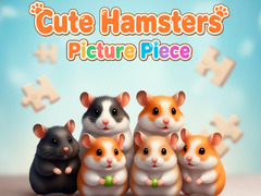 Spel Cute Hamsters Picture piece